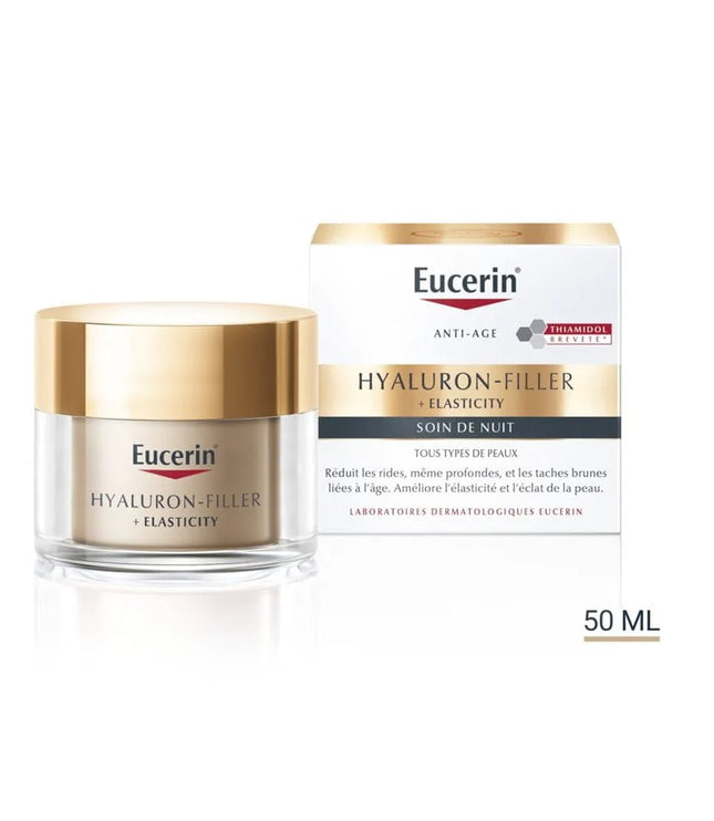 EUCERIN HYALURON FILLER + ELASTICITY Soin de Nuit - 50ml