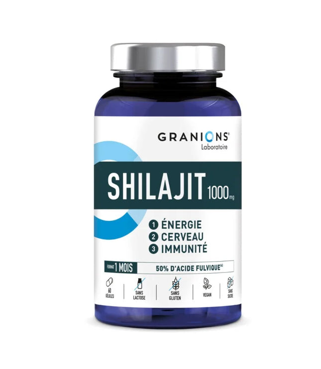 GRANIONS SHILAJIT 1000mg - 60 Gélules