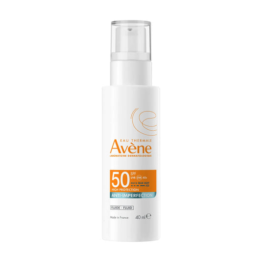 AVÈNE SOLAIRE Fluide SPF50 Anti Imperfections - 40ml