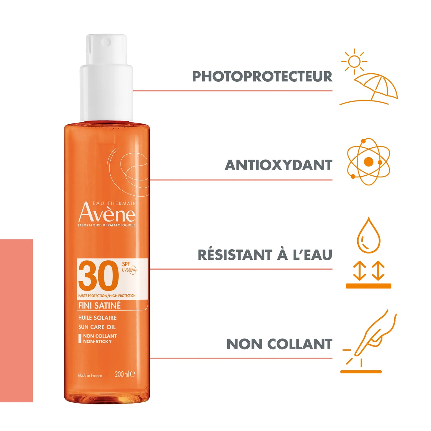 AVÈNE SOLAIRE Huile SPF30 - 200ml