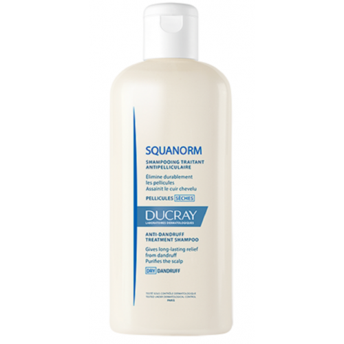 DUCRAY SQUANORM Shampooing Antipelliculaire - Pellicules Sèches 200ml