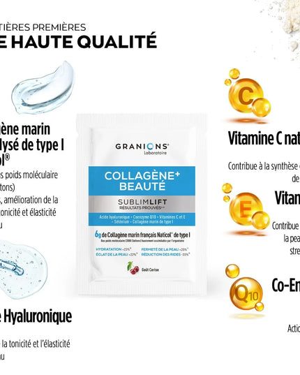 GRANIONS COLLAGENE + BEAUTÉ Sublimlift - 10 Sachets