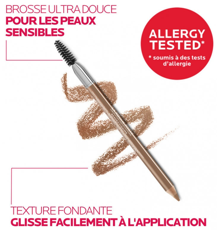 TOLERIANE Crayon Sourcils Brun - 1g LA ROCHE POSAY