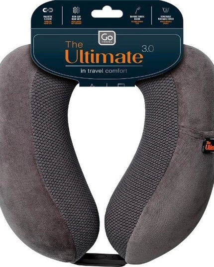 GO TRAVEL ULTIMATE 3.0 Oreiller de Voyage 489.102 - Gris Foncé