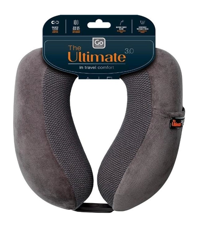 GO TRAVEL ULTIMATE 3.0 Oreiller de Voyage 489.102 - Gris Foncé