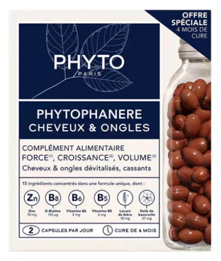 PHYTOPHANERE Force Croissance Volume - 240 Capsules