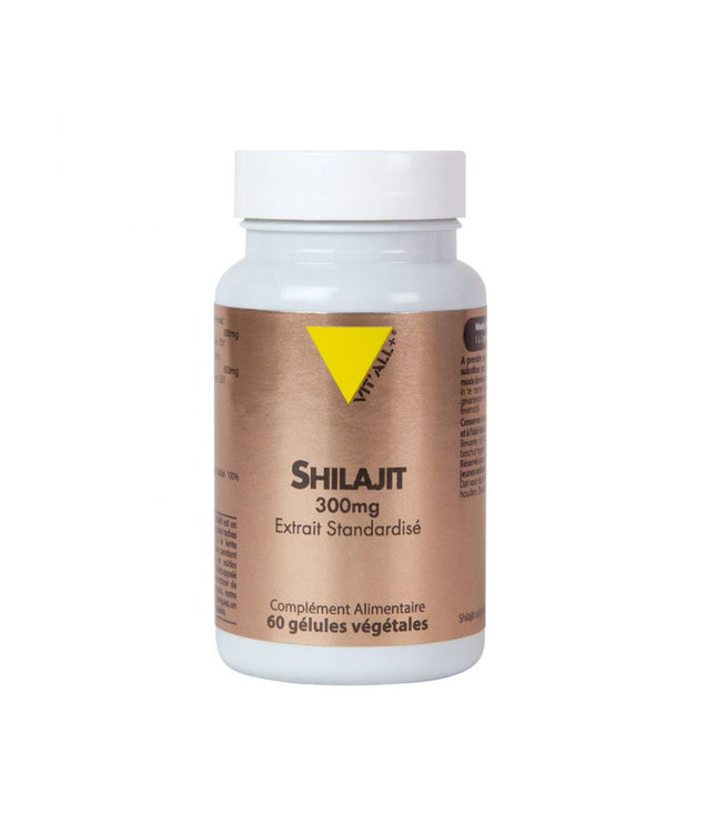 VITALL+ SHILAJIT Extrait Standardisé 300mg - 60 Gélules Végétales