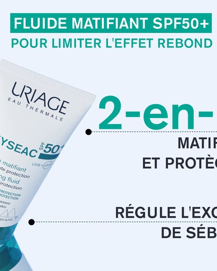 URIAGE HYSEAC Fluide SPF50+ - 50ml