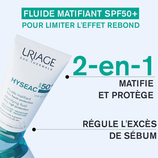 URIAGE HYSEAC Fluide SPF50+ - 50ml