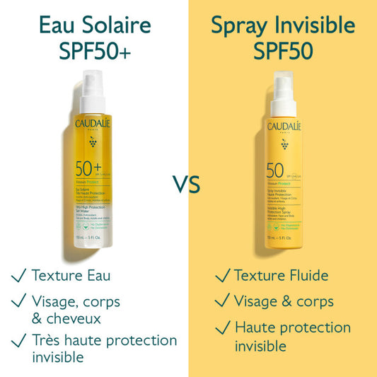CAUDALIE VINOSUN PROTECT Eau Solaire SPF50+ Très Haute Protection - 150ml