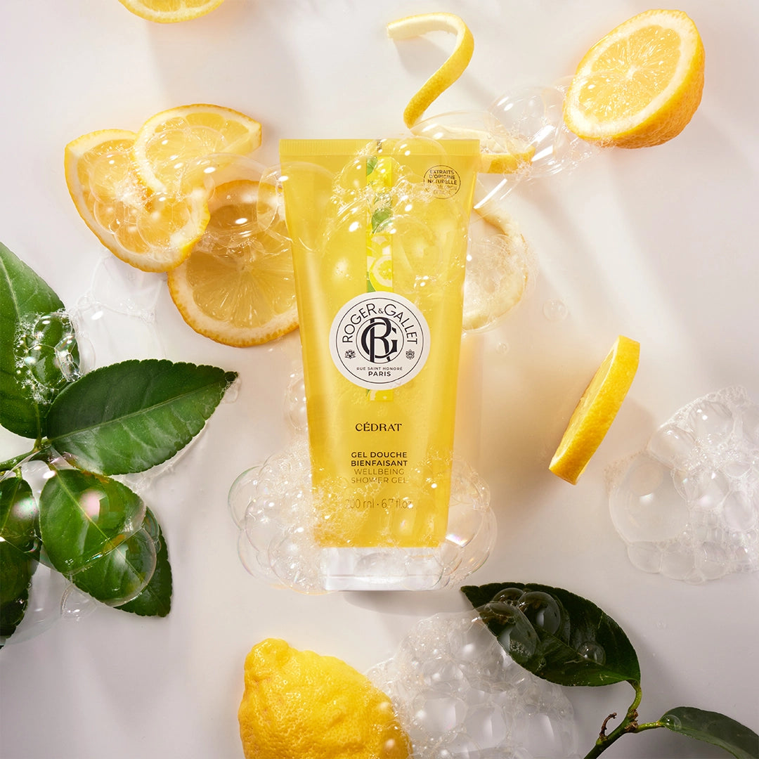 CÉDRAT Gel Douche Parfumé 200ml - ROGER GALLET