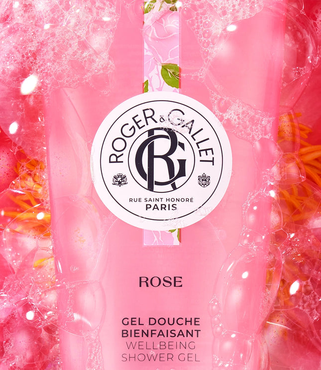 ROSE Gel Douche Parfumé 200ml - ROGER GALLET