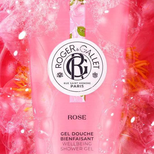 ROSE Gel Douche Parfumé 200ml - ROGER GALLET