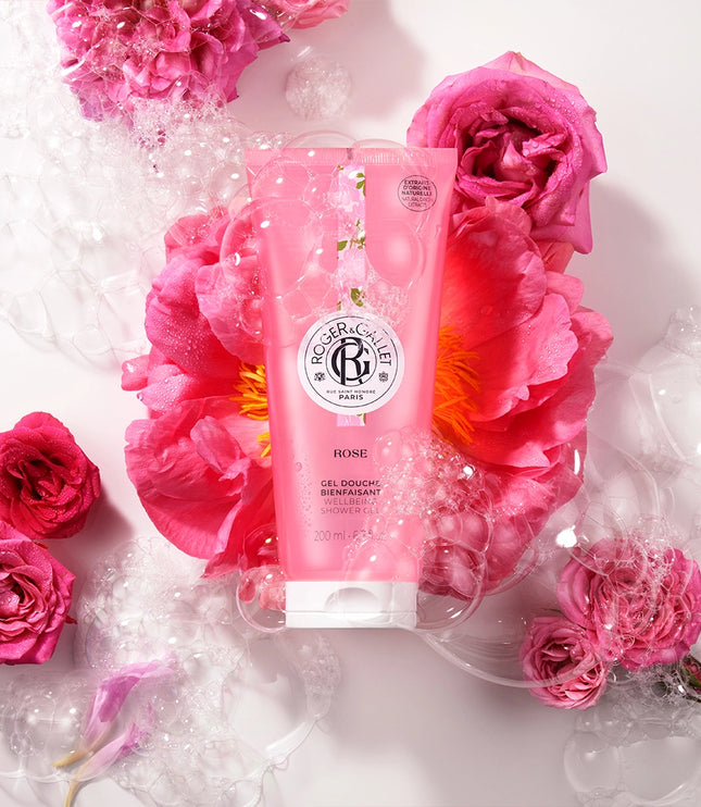 ROSE Gel Douche Parfumé 200ml - ROGER GALLET