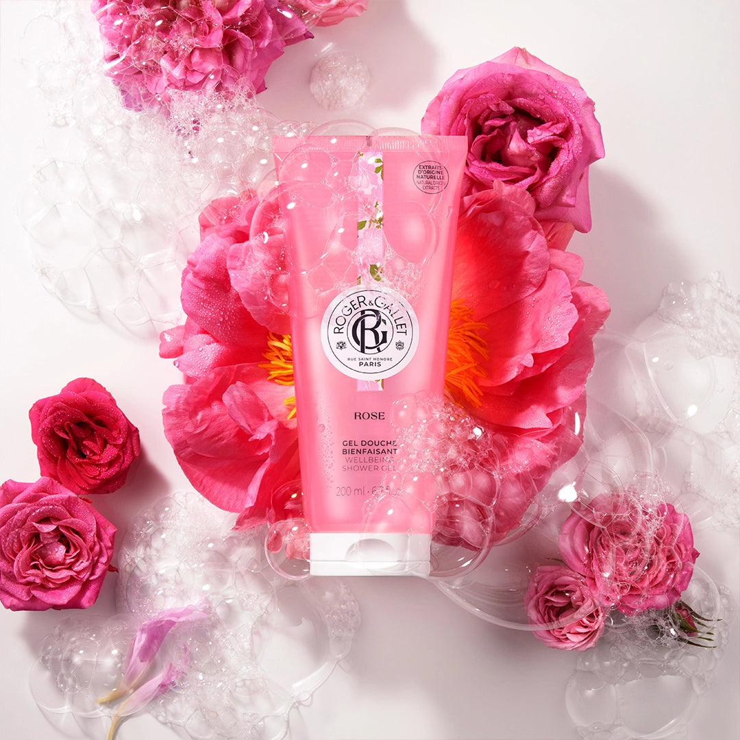 ROSE Gel Douche Parfumé 200ml - ROGER GALLET