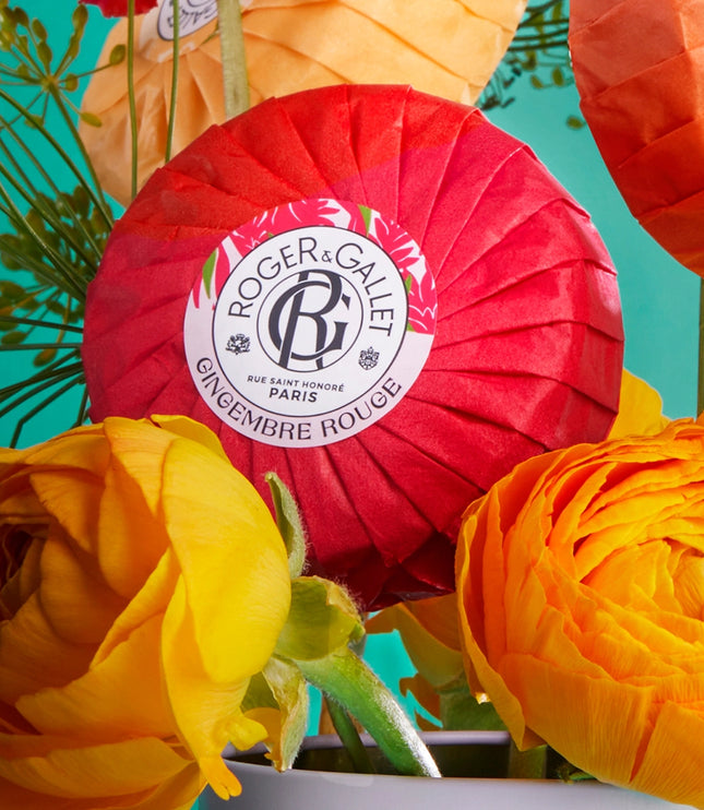 GINGEMBRE ROUGE Savon parfumé 100g - ROGER GALLET
