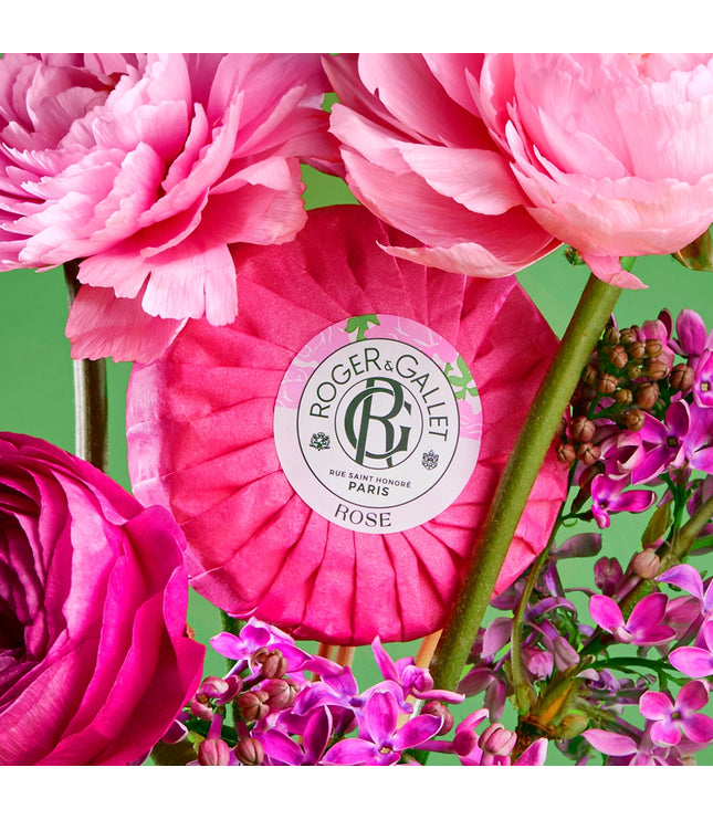 ROSE Savon Parfumé 100g - ROGER GALLET