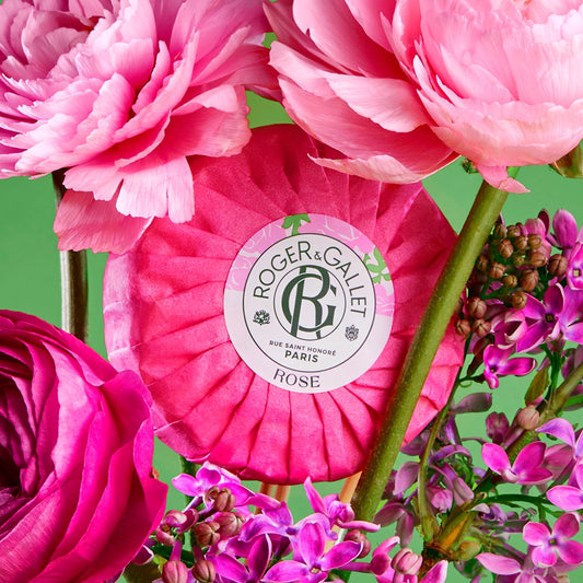 ROSE Savon Parfumé 100g - ROGER GALLET