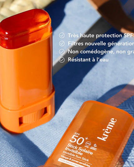 KRÈME STICK SOLAIRE INVISIBLE SPF50+ - 19g