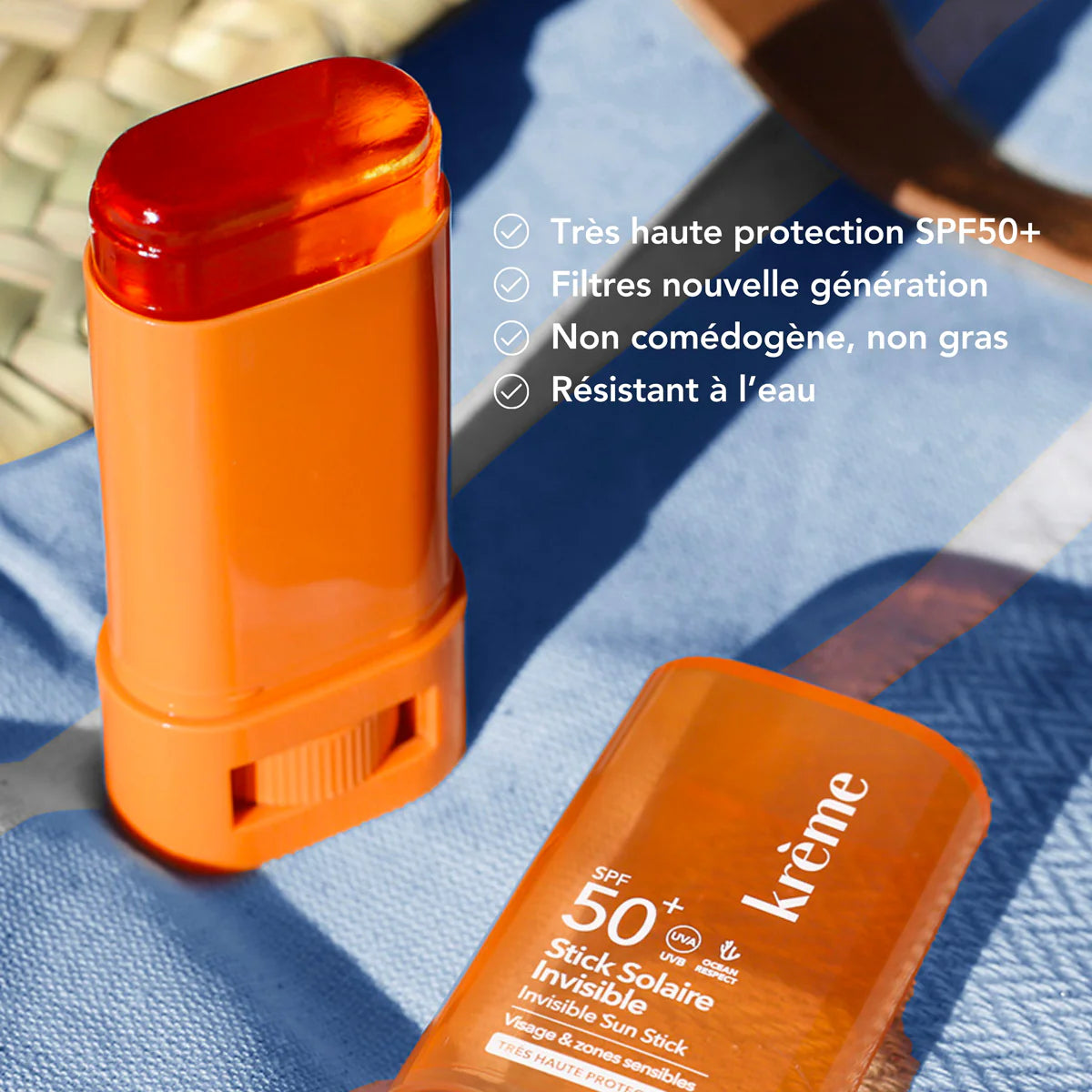 KRÈME STICK SOLAIRE INVISIBLE SPF50+ - 19g